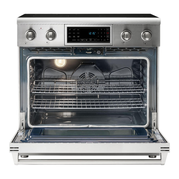 Thor Kitchen 36-Inch Stainless Steel Tilt Panel Electric Range