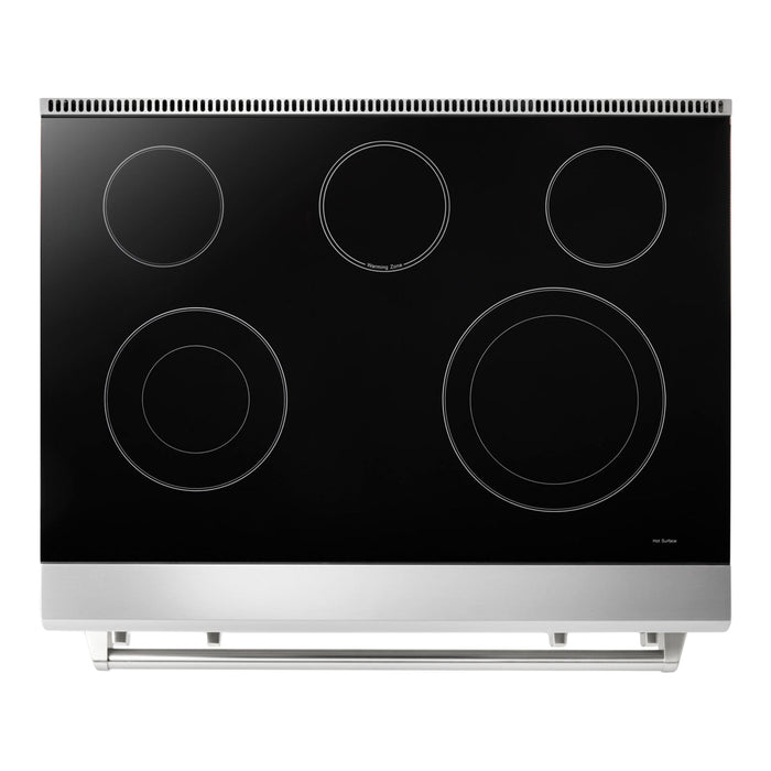 Thor Kitchen 36-Inch Stainless Steel Tilt Panel Electric Range