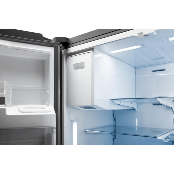 Thor Kitchen 21.6 cu.ft.  Stainless Steel Counter Depth French Door Refrigerator with Dispenser