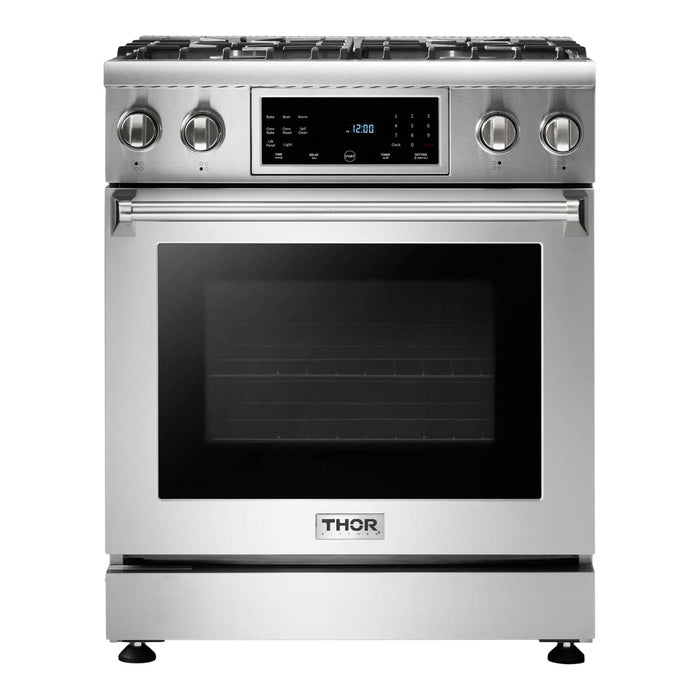 Thor Kitchen T Series 30-Inch Stainless Steel Tilt Panel Gas Range