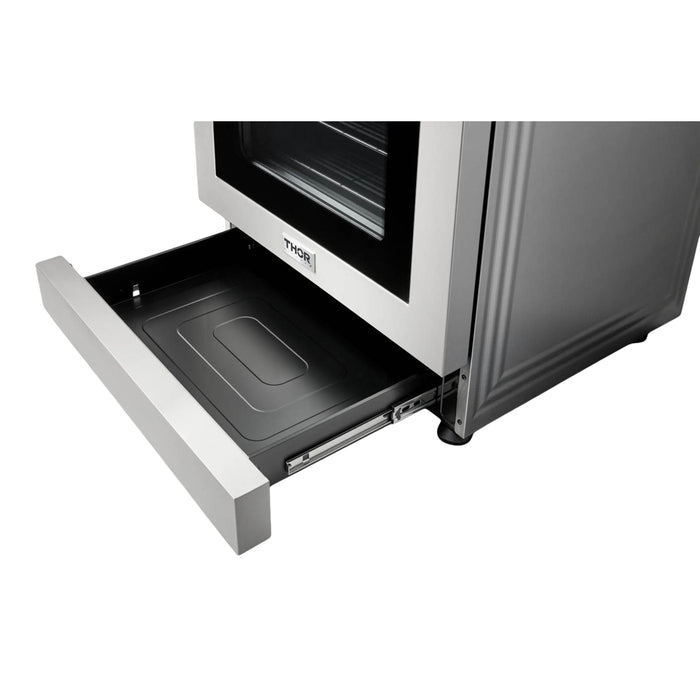 Thor Kitchen T Series 30-Inch Stainless Steel Tilt Panel Gas Range