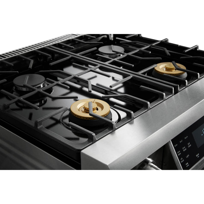 Thor Kitchen T Series 30-Inch Stainless Steel Tilt Panel Gas Range