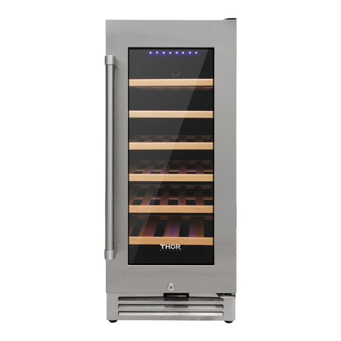 Thor Kitchen 15-Inch Stainless Steel Single Zone Wine Cooler