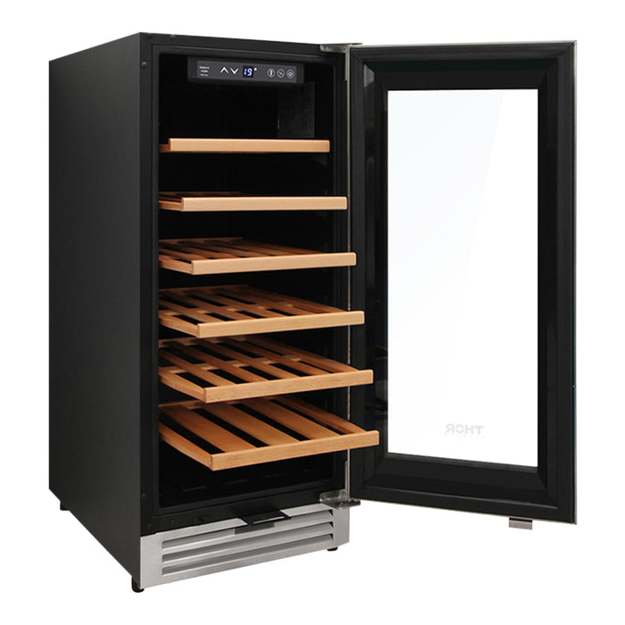 Thor Kitchen 15-Inch Stainless Steel Single Zone Wine Cooler