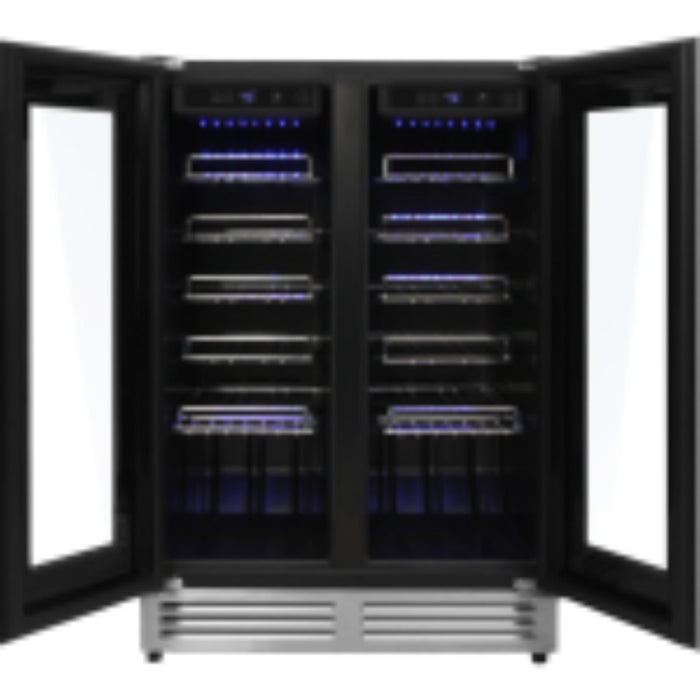 Thor Kitchen 24-Inch Stainless Steel Dual Zone Wine Cooler