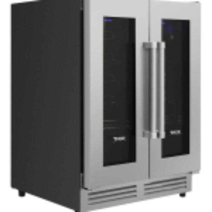 Thor Kitchen 24-Inch Stainless Steel Dual Zone Wine Cooler