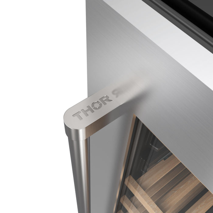 Thor Kitchen 24-Inch Freestanding Dual Zone Wine Cellar
