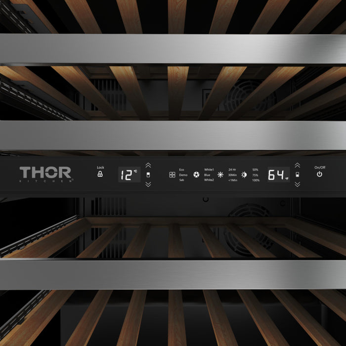 Thor Kitchen 24-Inch Undercounter Dual Zone Wine Cooler