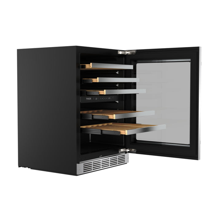 Thor Kitchen 24-Inch Undercounter Dual Zone Wine Cooler