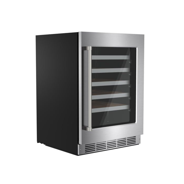 Thor Kitchen TWC24US 24 Inch Single Zone Wine Cooler, 46 Bottle Capacity