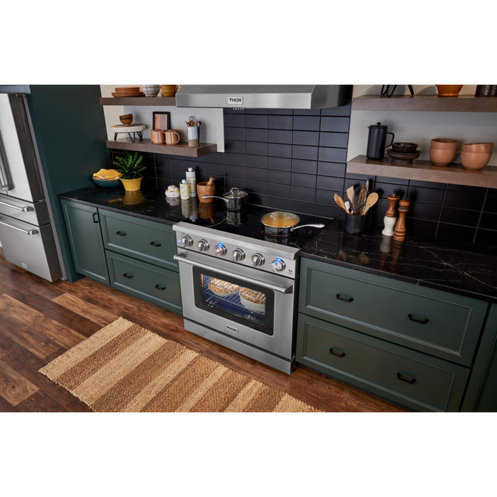 Thor Kitchen H Series 36-Inch Stainless Steel Electric Range