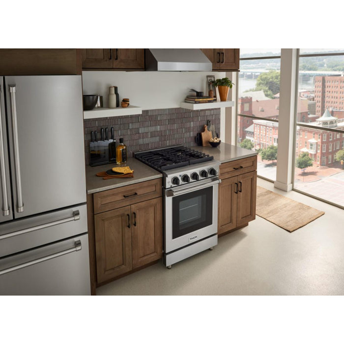 Thor Kitchen L Series 24-Inch Stainless Steel Gas Range (LP Converted)