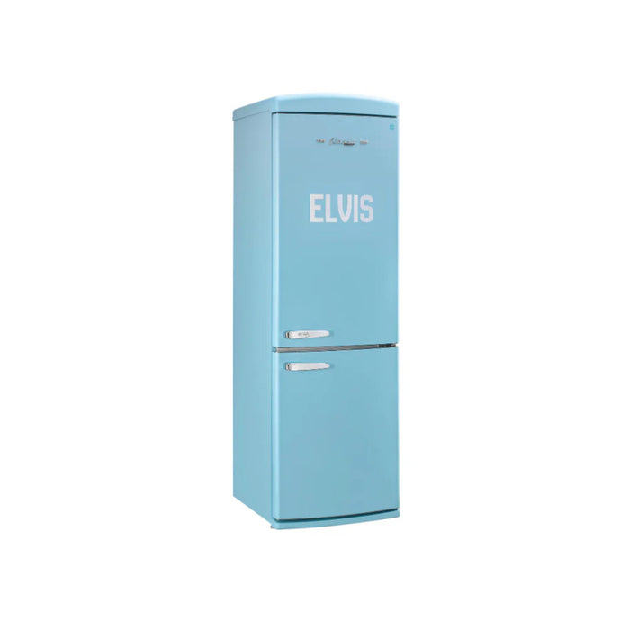 Unique Elvis Classic Retro 12 Cu. Ft. Bottom Mount Refrigerator – Presley Classic Blue