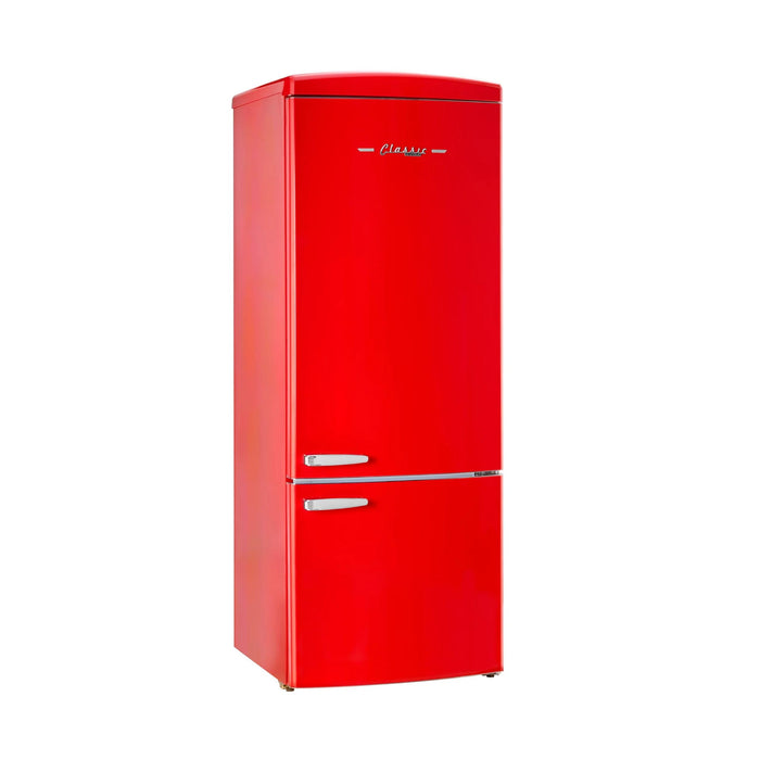 Classic Retro by Unique 17 cu.ft. Colored Retro Bottom Mount Refrigerators