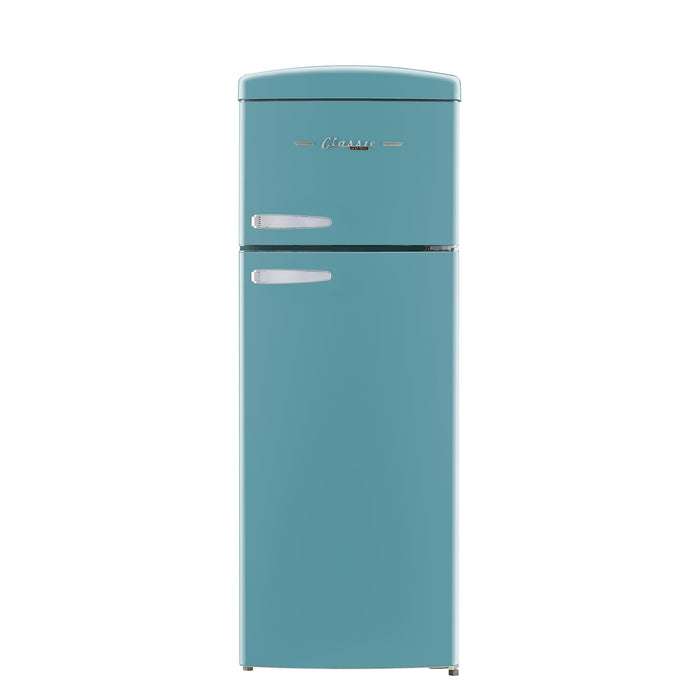 Unique Classic Retro 7.4 Cu. Ft. Top Mount Refrigerators