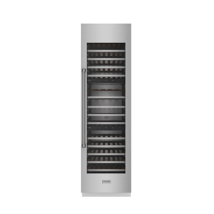 Thor Kitchen XRF24CWC 24 Inch Built-In Column Wine Cooler Panel Ready
