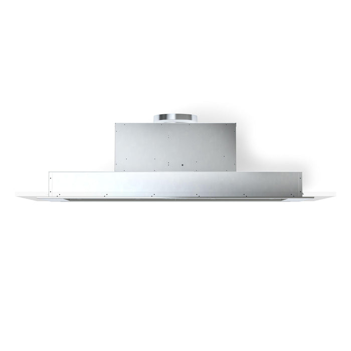Verona 46-Inch Designer Series Hood Insert with 1200 CFM Blower, 4-Speed Fan, LED Lighting, and Stainless Steel Baffle Filters