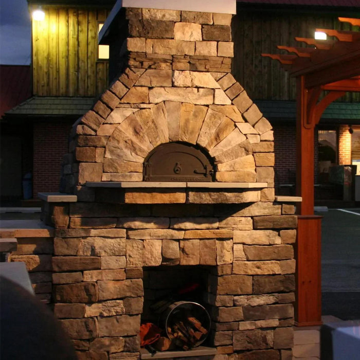 Chicago Brick Oven CBO-750 DIY Kit Built-In Wood-Fired Outdoor Pizza Oven for Residential Use