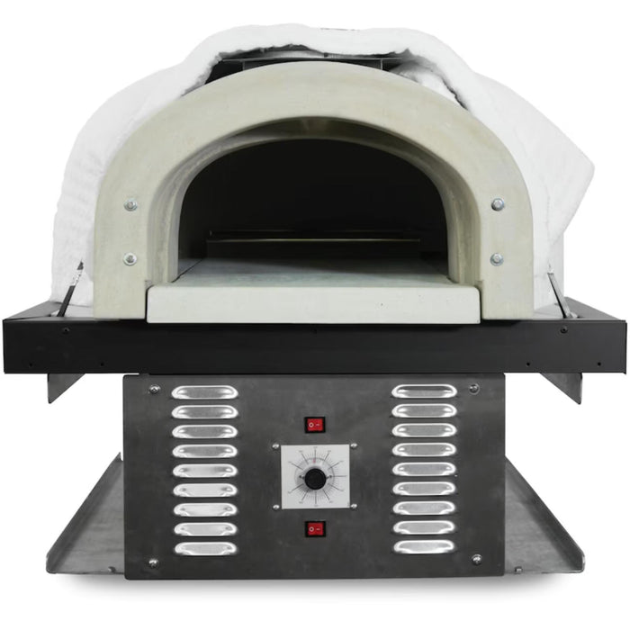 Chicago Brick Oven CBO-750 Hybrid Built-In DIY Kit Residential Outdoor Pizza Oven – Liquid Propane (LP)