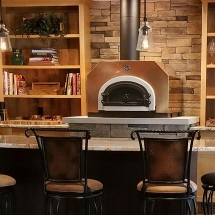 Chicago Brick Oven CBO-750 Countertop Wood-Fired Pizza Oven – Copper Finish