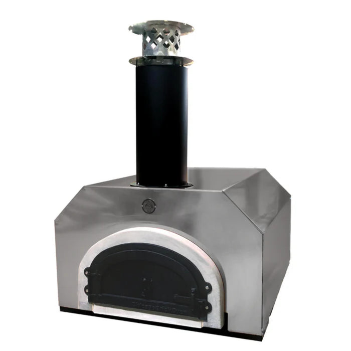 Chicago Brick Oven CBO-750 Tailgater Portable Outdoor Pizza Oven – Propane Gas, Stainless Steel Finish