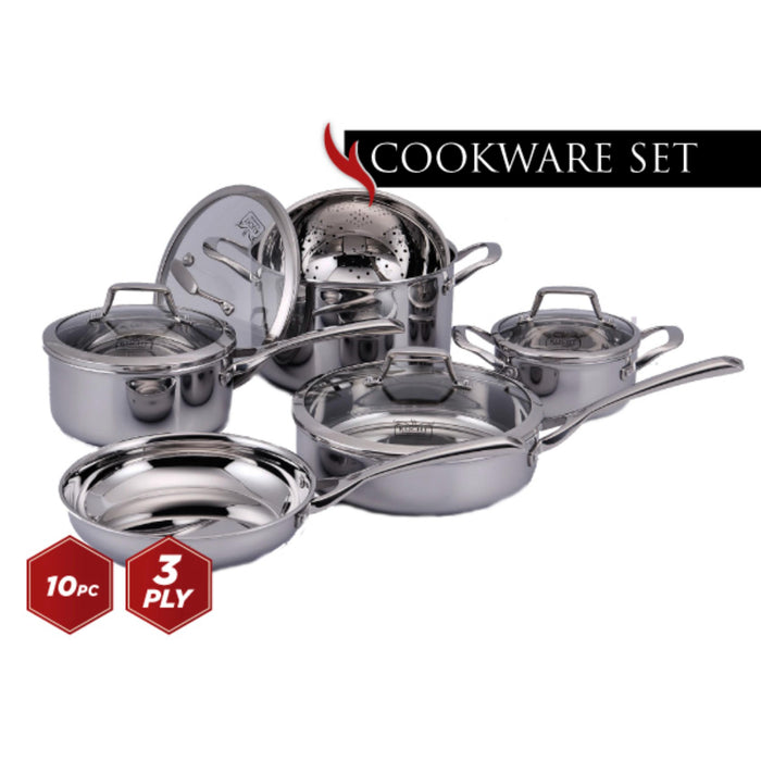 Kucht K16020 Cookware Set in Stainless Steel