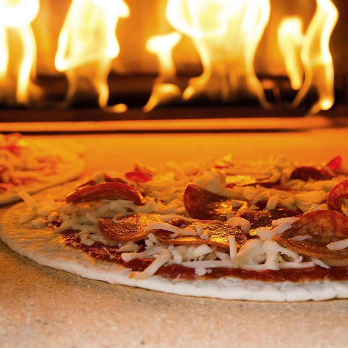 Chicago Brick Oven CBO-750 Hybrid DIY Kit Built-In Commercial Propane and Wood Fired 6-Piece Pizza Oven