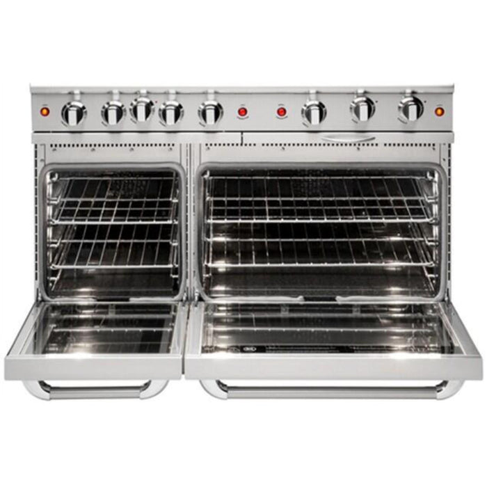 Capital Culinarian Series 48-Inch All Gas 25K BTU 4 Burner, Grill, & Griddle Range