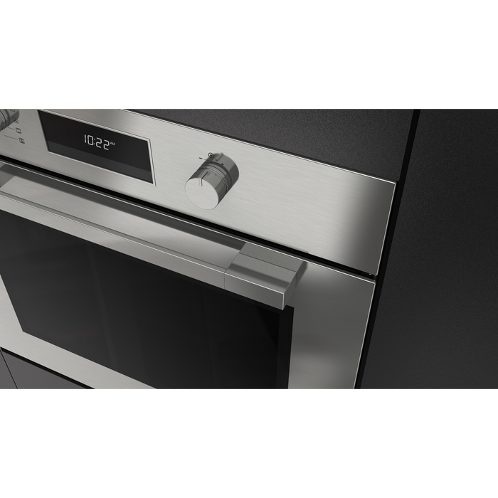 Fulgor Milano 30-Inch Matteo Built-In Electric Single Oven, 400 Series, Self-Clean, Single Convection, Multi-Pass Broiler, 3 Standard Racks, Stainless Steel Finish