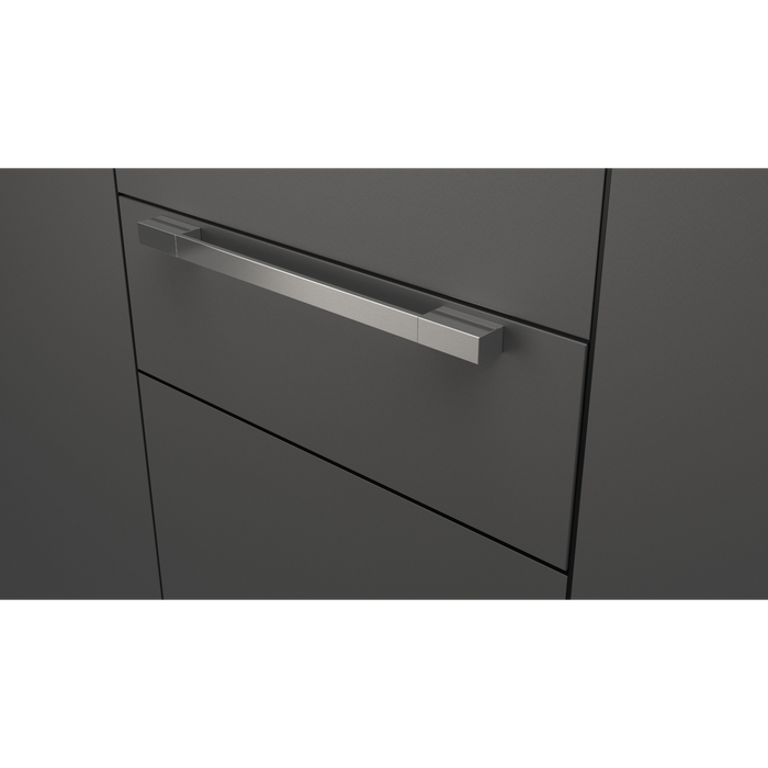 Fulgor Milano 30-Inch Pro Built-In Warming Drawer, Integrated Design, Soft-Close, For Use with Overlay Panel (Handle Not Included)