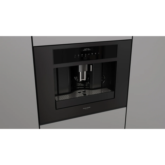 Fulgor Milano 24-Inch Coffee System, 700 Series, Fully Automatic, Matte Black Finish