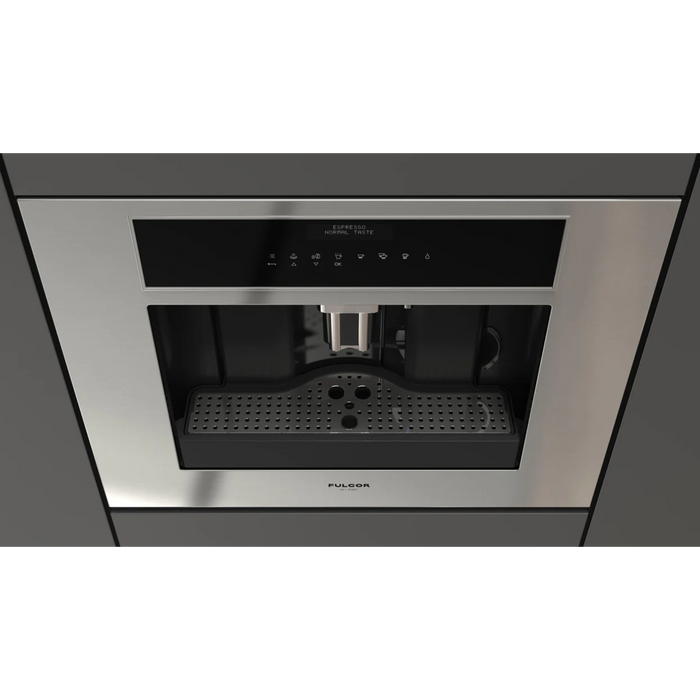 Fulgor Milano 24-Inch Coffee System, 700 Series, Fully Automatic, Stainless Steel Finish