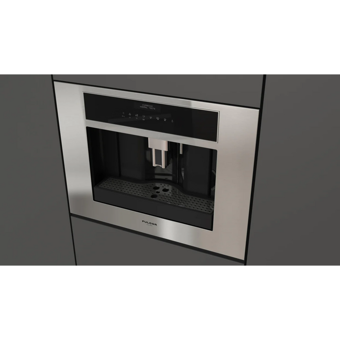 Fulgor Milano 24-Inch Coffee System, 700 Series, Fully Automatic, Stainless Steel Finish