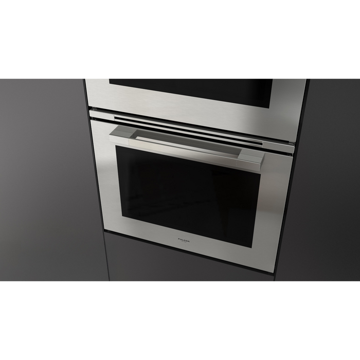 Fulgor Milano 30-Inch Matteo Built-In Electric Double Oven, 700 Series, Self-Clean, Dual Convection, Multi-Pass Broiler, Air Fry Function, Soft-Closing Door, 2 Standard Racks, 1 Telescopic Rack, Stainless Steel Finish