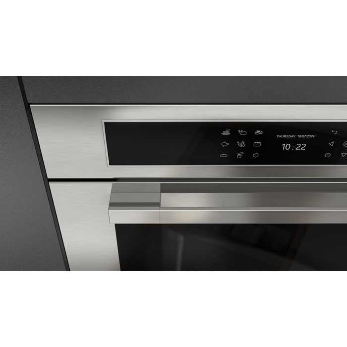 Fulgor Milano 30-Inch Matteo Built-In Steam Oven, 700 Series, Combination Steam Convection, Air Fry Function, Stainless Steel Finish
