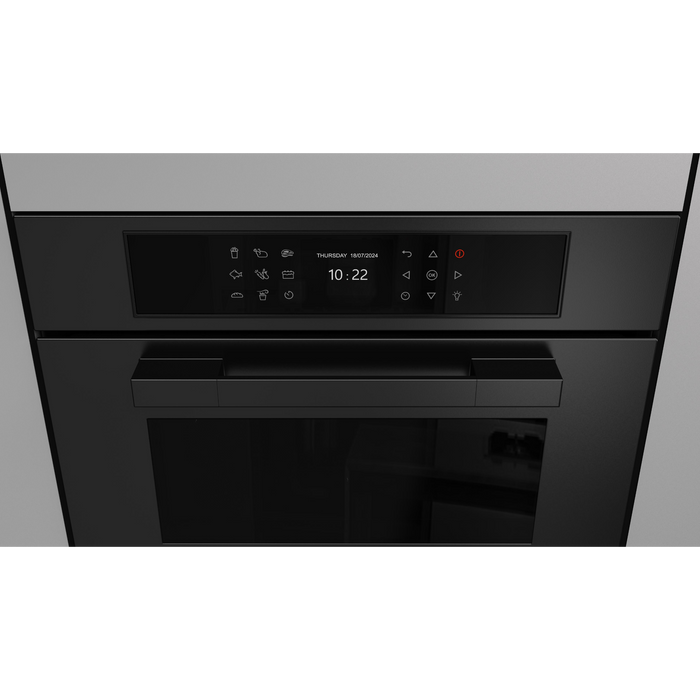 Fulgor Milano 24-Inch Matteo Built-In Speed Oven, 700 Series, Combination Microwave Convection, Air Fry Function, Matte Black Finish