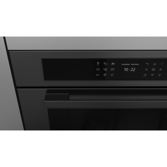 Fulgor Milano 30-Inch Matteo Built-In Speed Oven, 700 Series, Combination Microwave Convection, Air Fry Function, Matte Black Finish