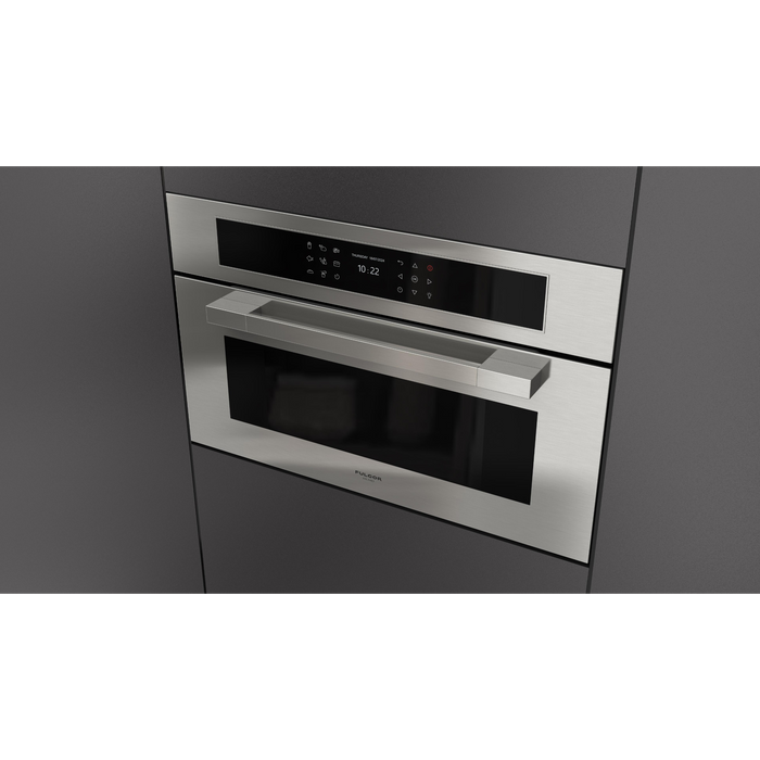 Fulgor Milano 30-Inch Matteo Built-In Speed Oven, 700 Series, Combination Microwave Convection, Air Fry Function, Stainless Steel Finish