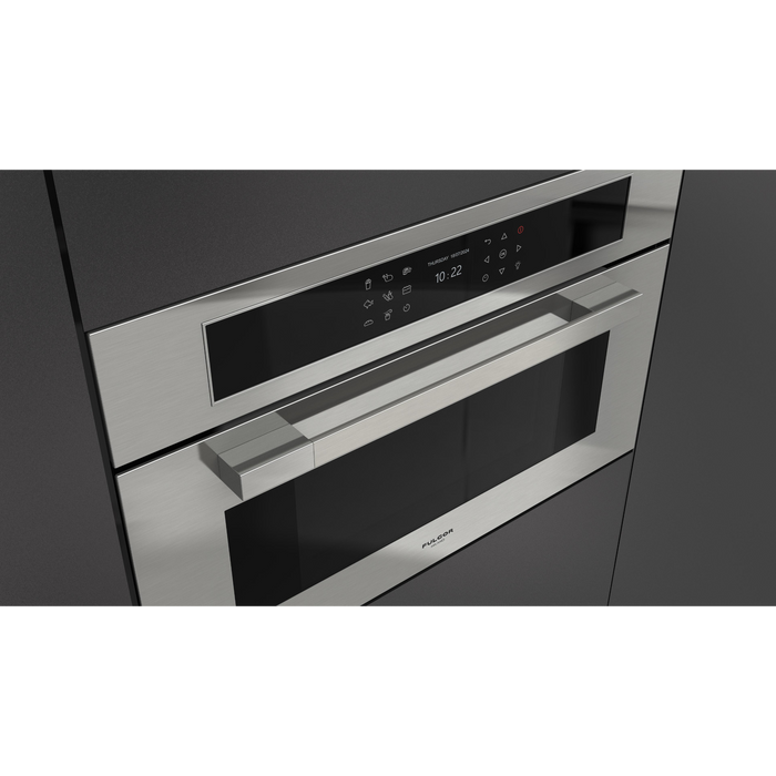 Fulgor Milano 30-Inch Matteo Built-In Speed Oven, 700 Series, Combination Microwave Convection, Air Fry Function, Stainless Steel Finish