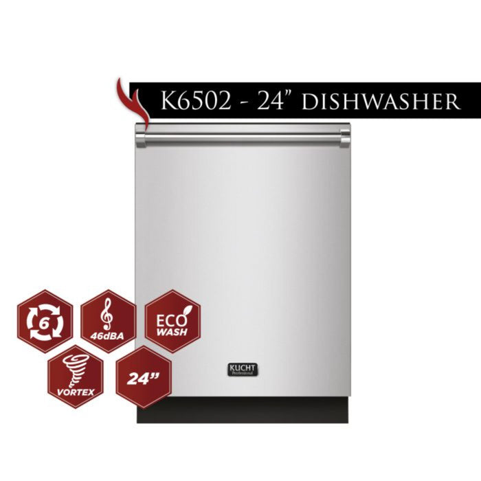 Kucht K6502D Dishwasher in Stainless Steel