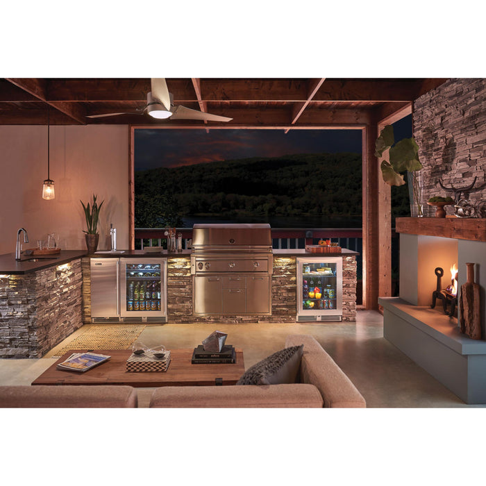 Perlick Signature Series 5.2 cu.ft Indoor Refrigerator w/ stainless steel solid door, hinge left
