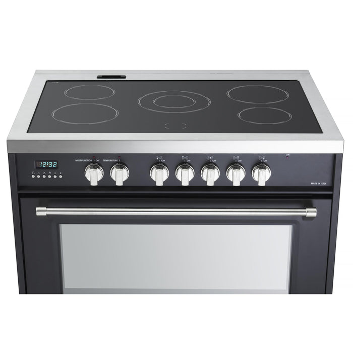 Verona 36-Inch 5.0 Cu. Ft. Colored Designer Series Freestanding Electric Range with Five Elements and True European Convection Oven