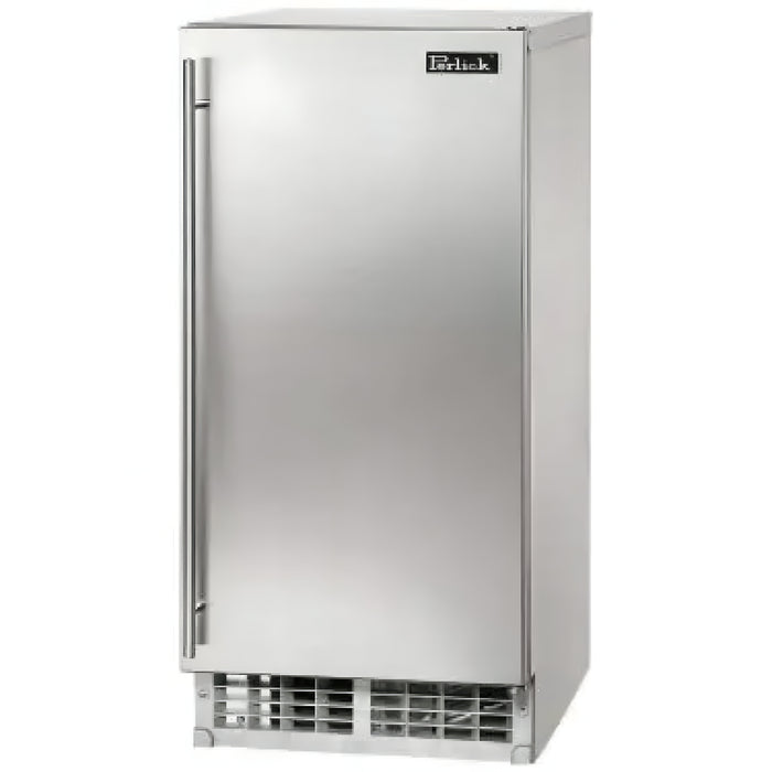 Perlick ADA-Compliant 15" Clear Ice Maker with Pump, Stainless Steel Solid Door