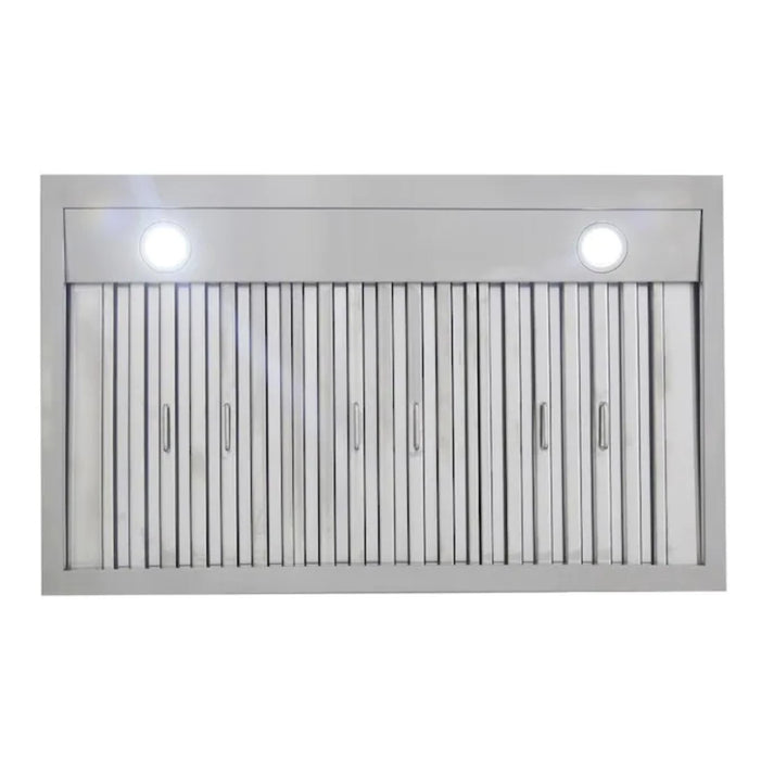 Kucht KRH3615A Wall Mount Range Hood in Black