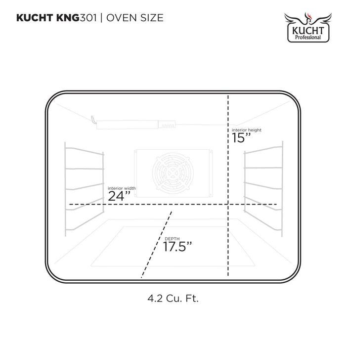 Kucht 302 LP 30” Pro Class Dual Fuel Range in Red