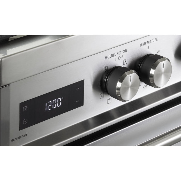 Verona Ultima 36-Inch 5.0 Cu. Ft. Colored Dual Fuel Freestanding Range with Five Brass Burners and Dual Convection Oven