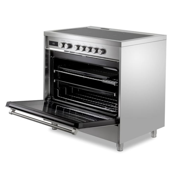 Verona Ultima 36-Inch 5.0 Cu. Ft. Colored Freestanding Induction Range with Five Cooking Zones, Dual Convection, and Air Fry