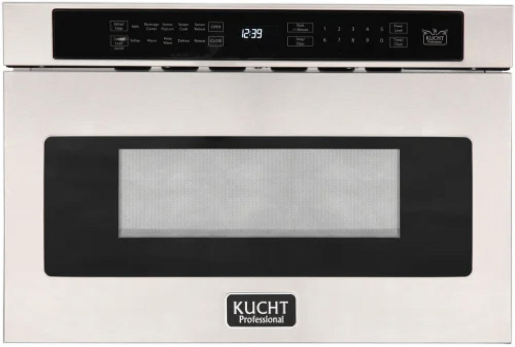 Kucht KMD24S Built-In Microwave in Stainless Steel