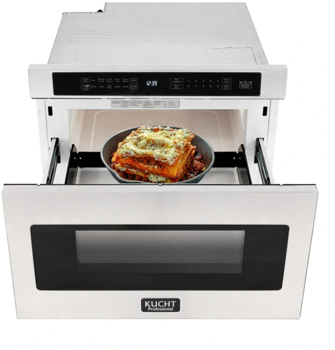 Kucht KMD24S Built-In Microwave in Stainless Steel