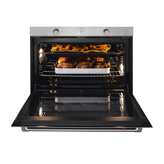 Verona 30-Inch Stainless Steel Built-In Gas Oven with 3.5 Cu. Ft. Capacity, Convection, Infrared Broiler and Digital Controls